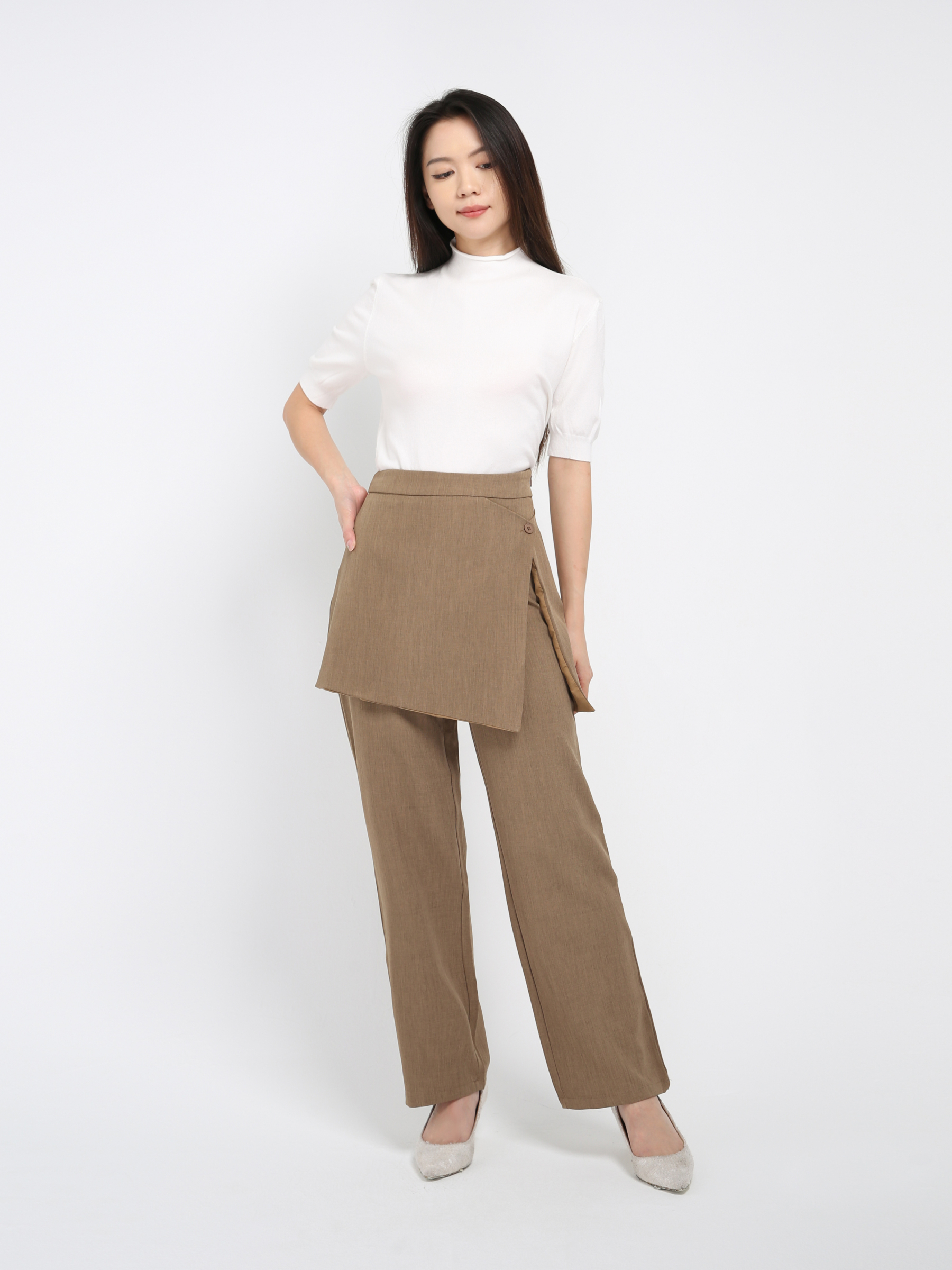Fake Two Pieces Long Pant 42123