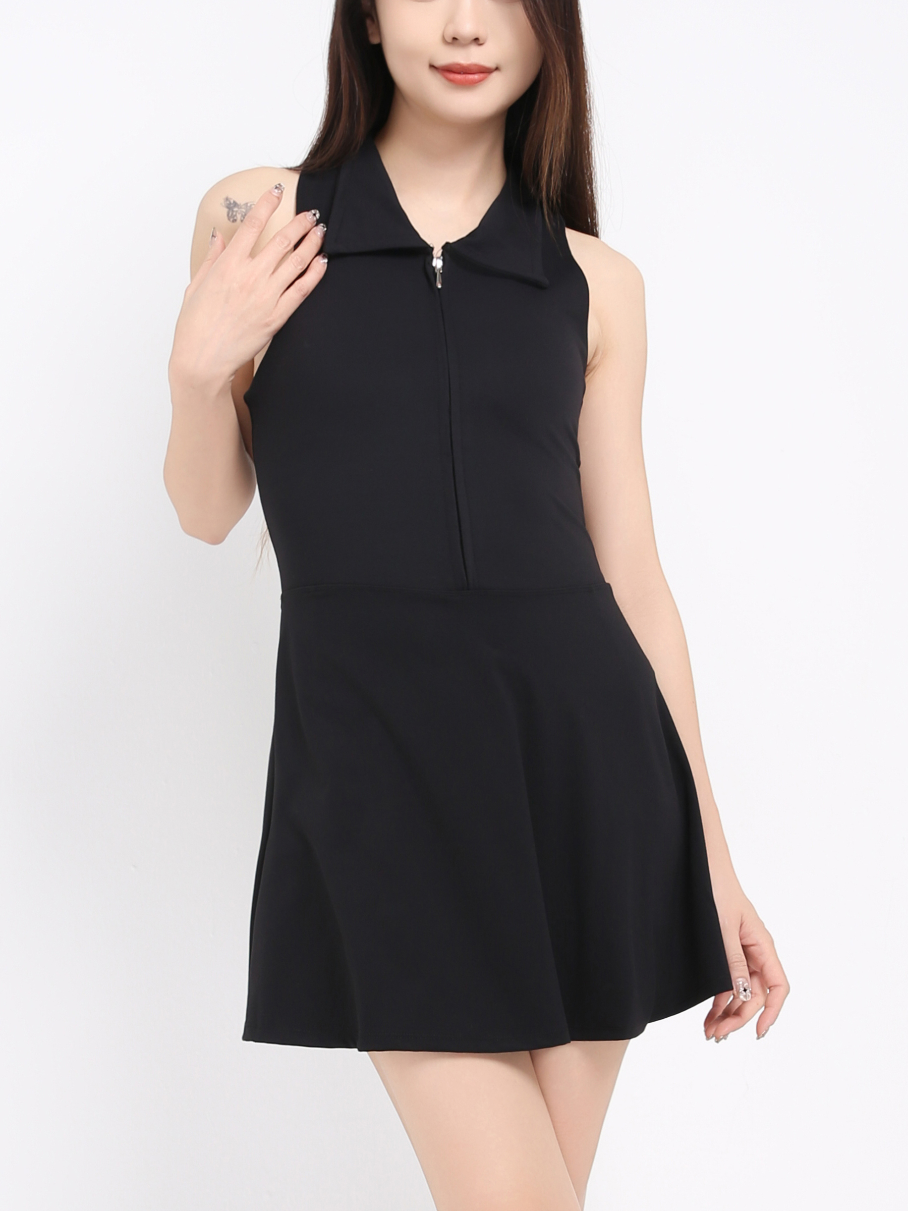 Sport Wear Front Zip Jumpsuit 43639