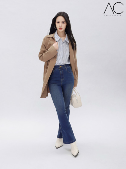 Denim Long Pants 44520