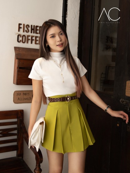 Turtle Neck Plain Top 30640