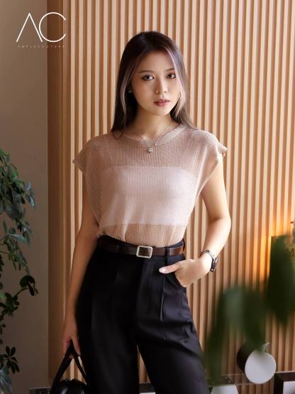 With Belt Long Pants 34888