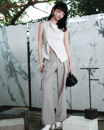 Side Pocket Long Pants AC578
