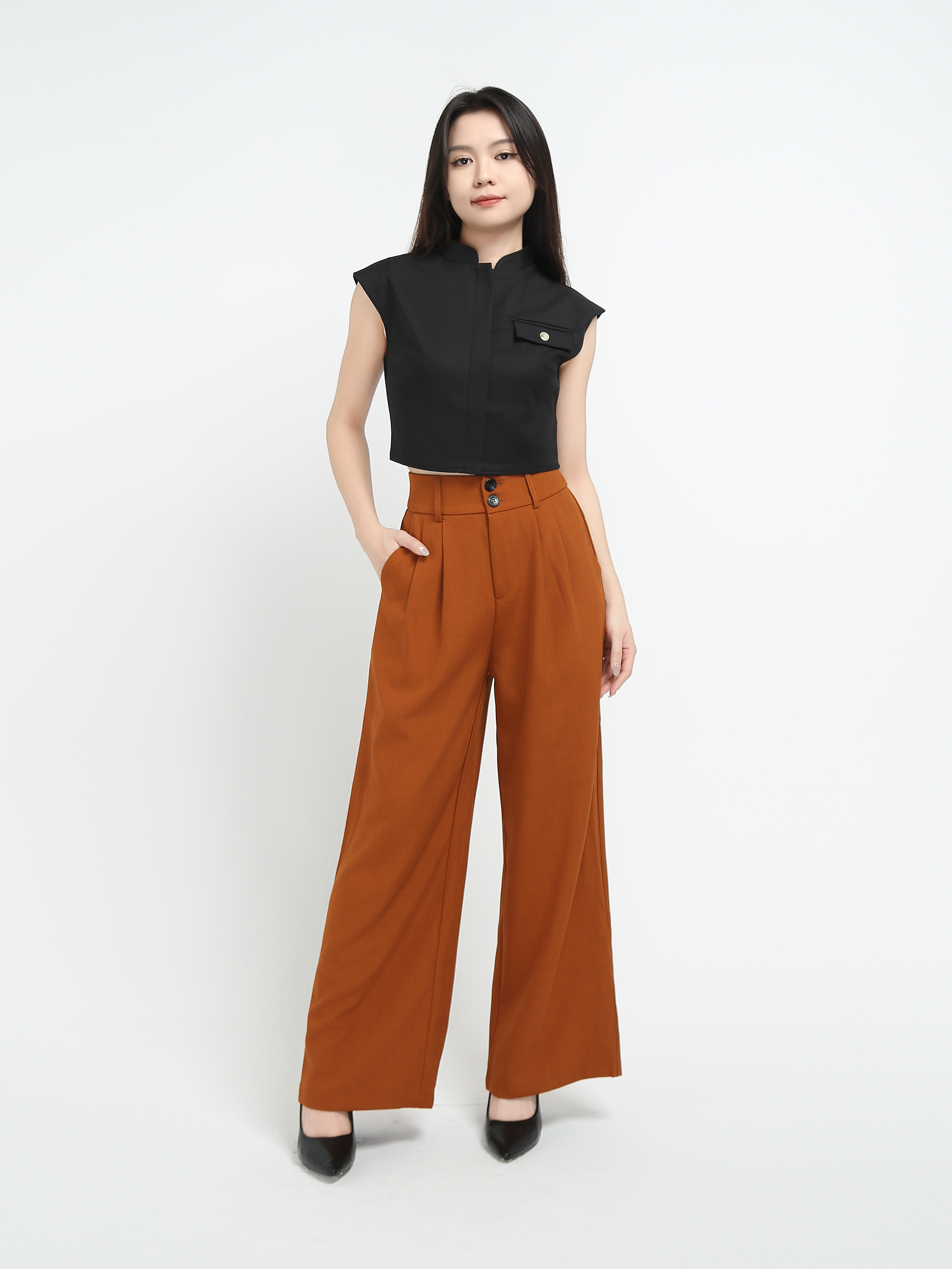 Front Zip Top 45047