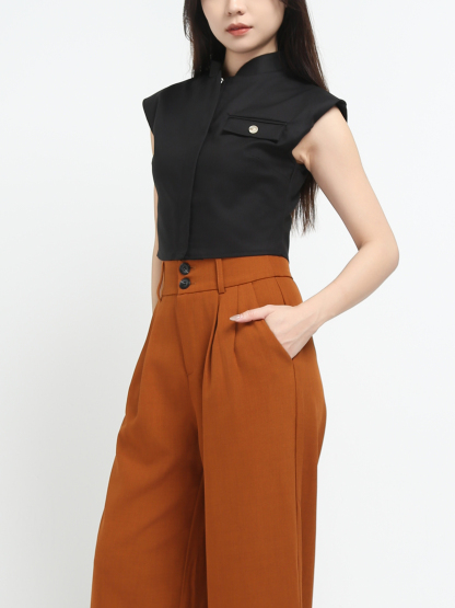 Front Zip Top 45047