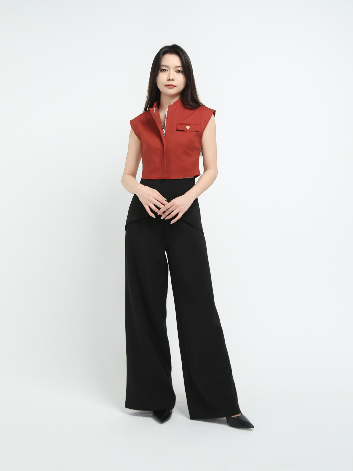 Front Zip Top 45047