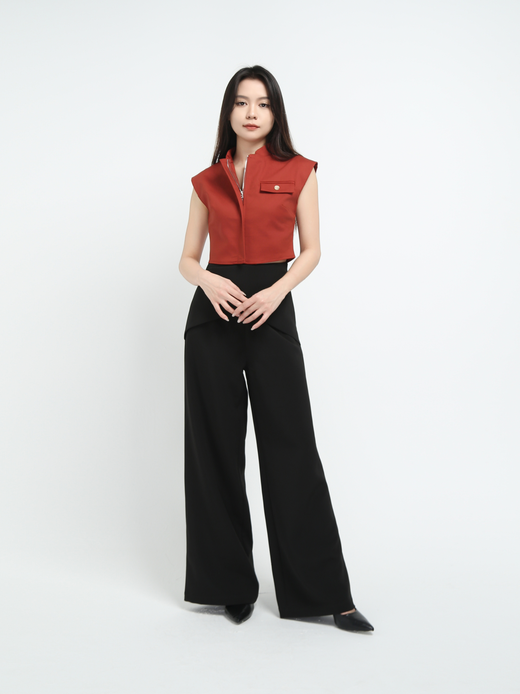 Front Zip Top 45047
