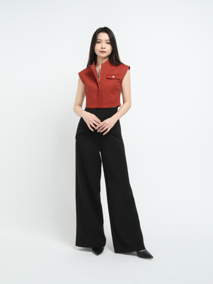 Front Zip Top 45047