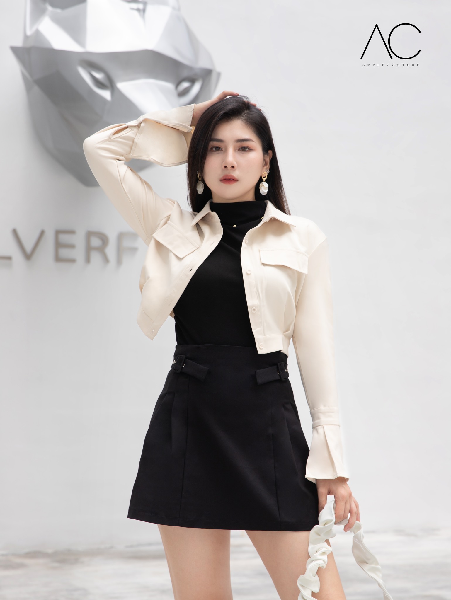 Turtle Neck Plain Top 30640