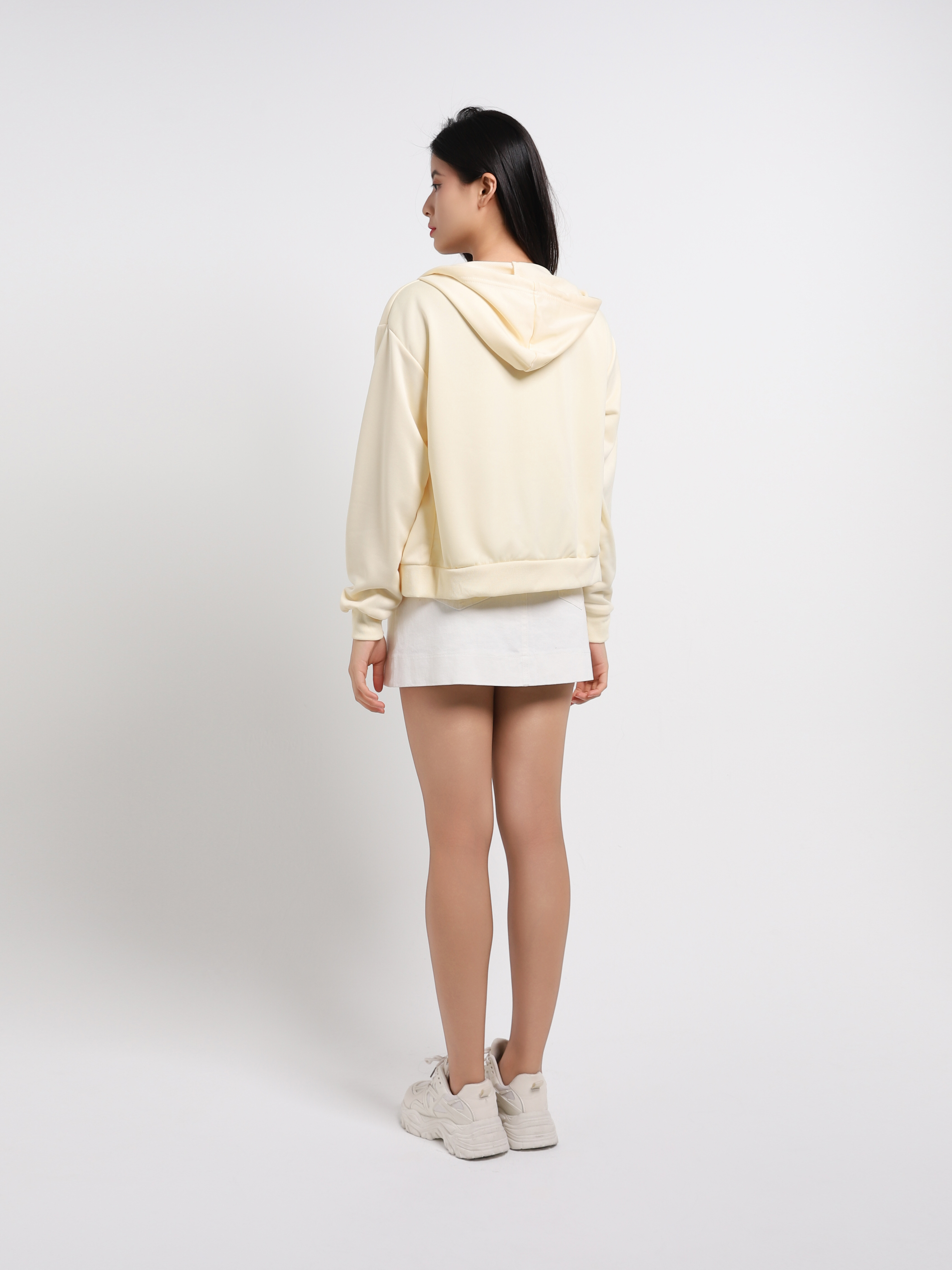 Front Zip With Cap Jacket 45101