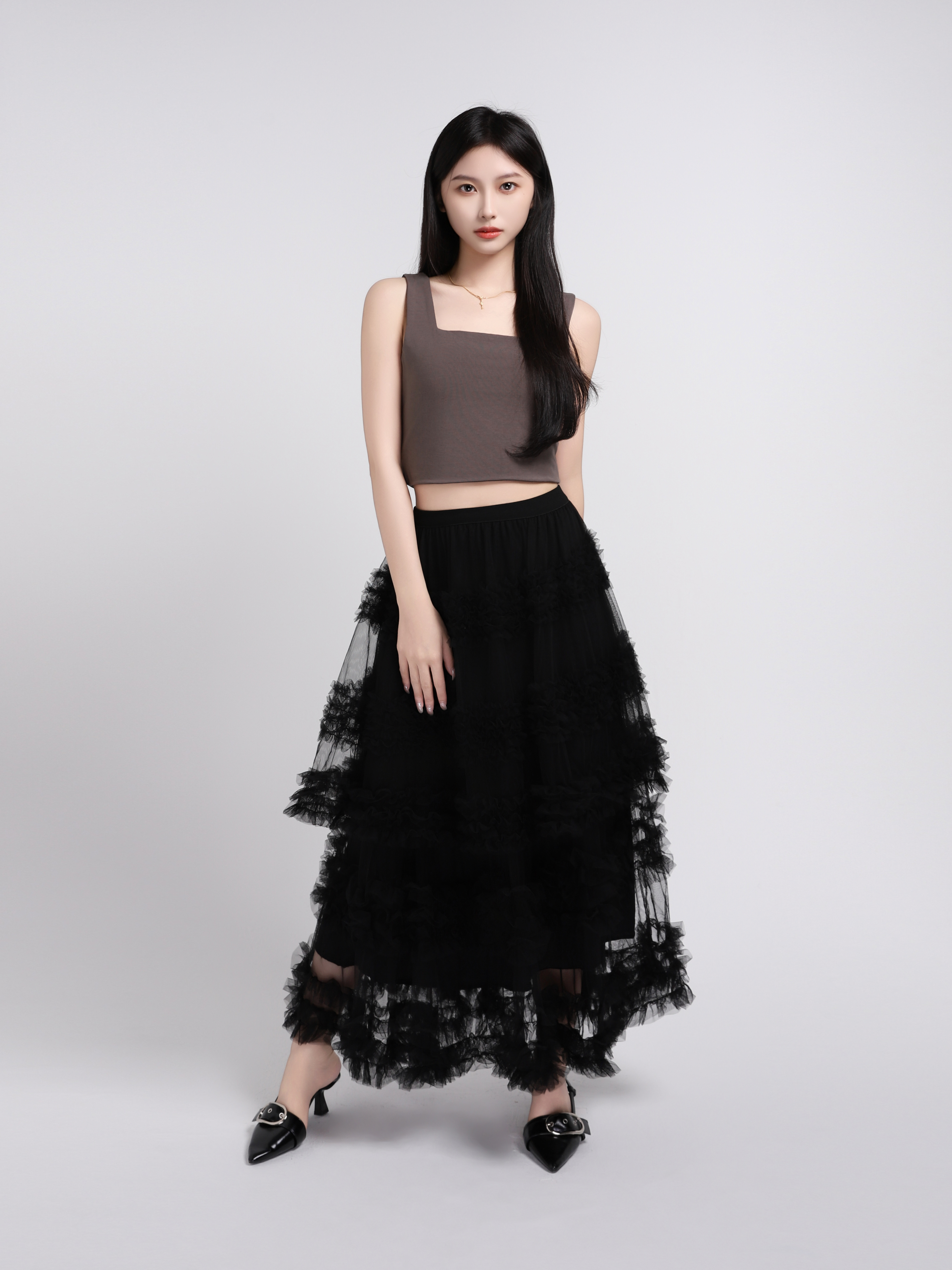 Lace Net Skirt 45250