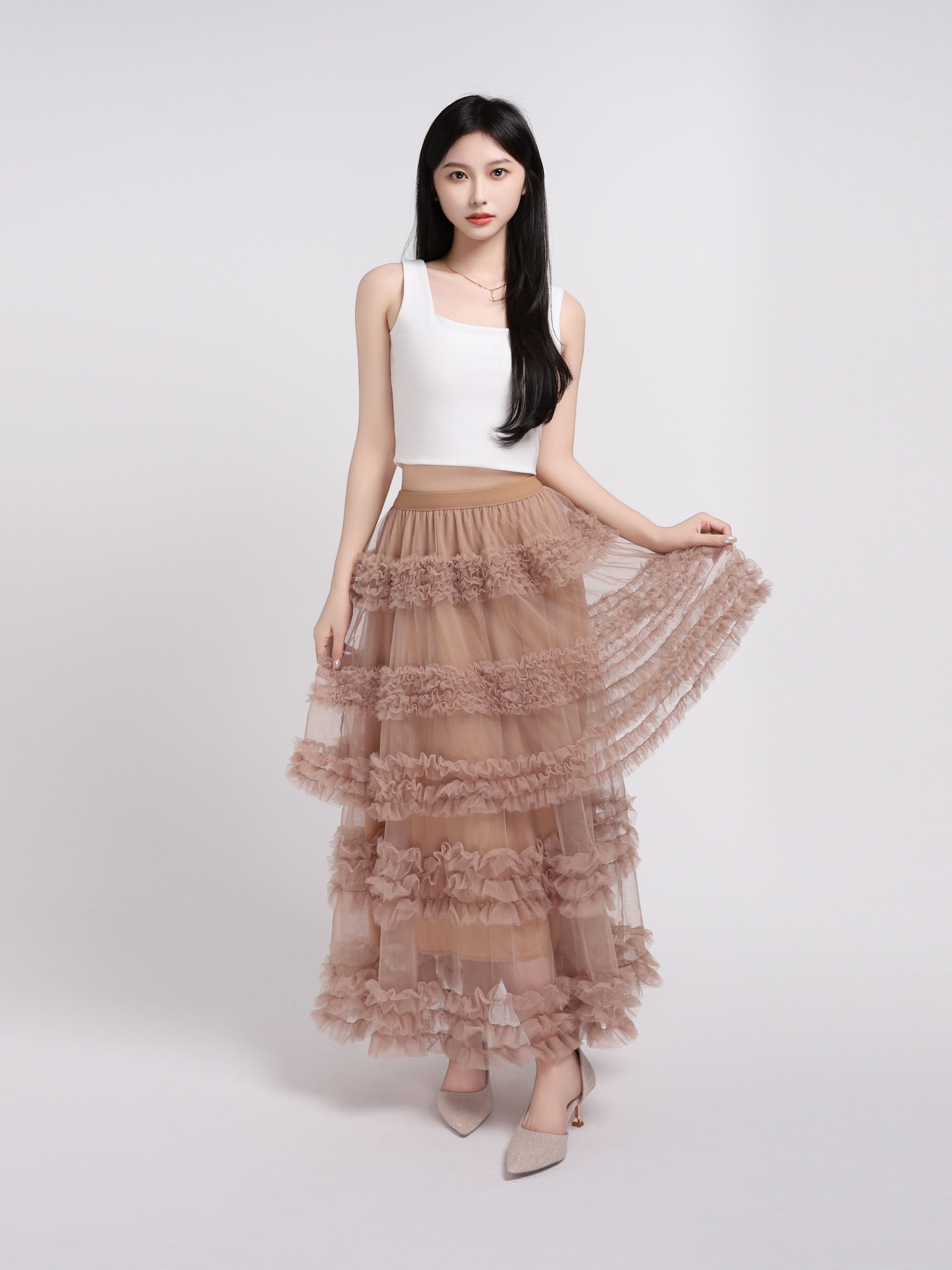 Lace Net Skirt 45250