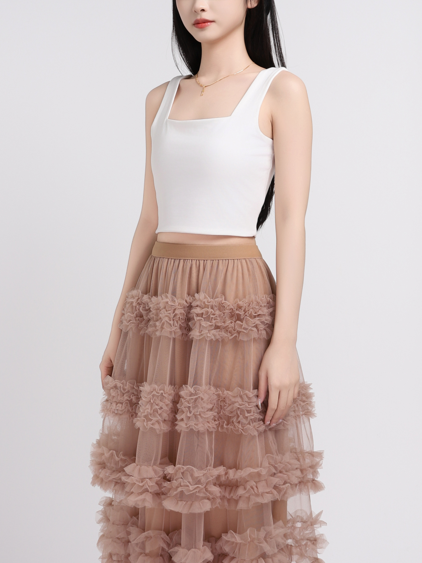 Lace Net Skirt 45250