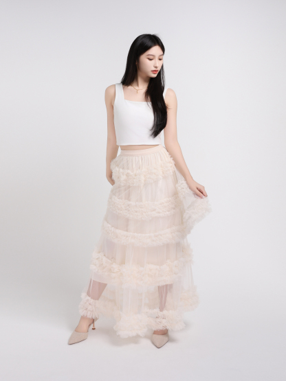 Lace Net Skirt 45250