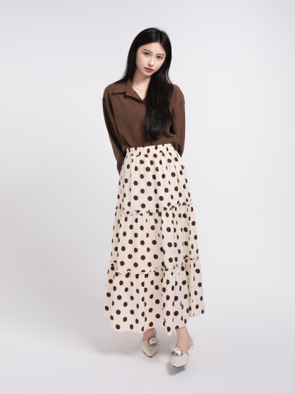 Formal Wear With Belt Blouse 45297