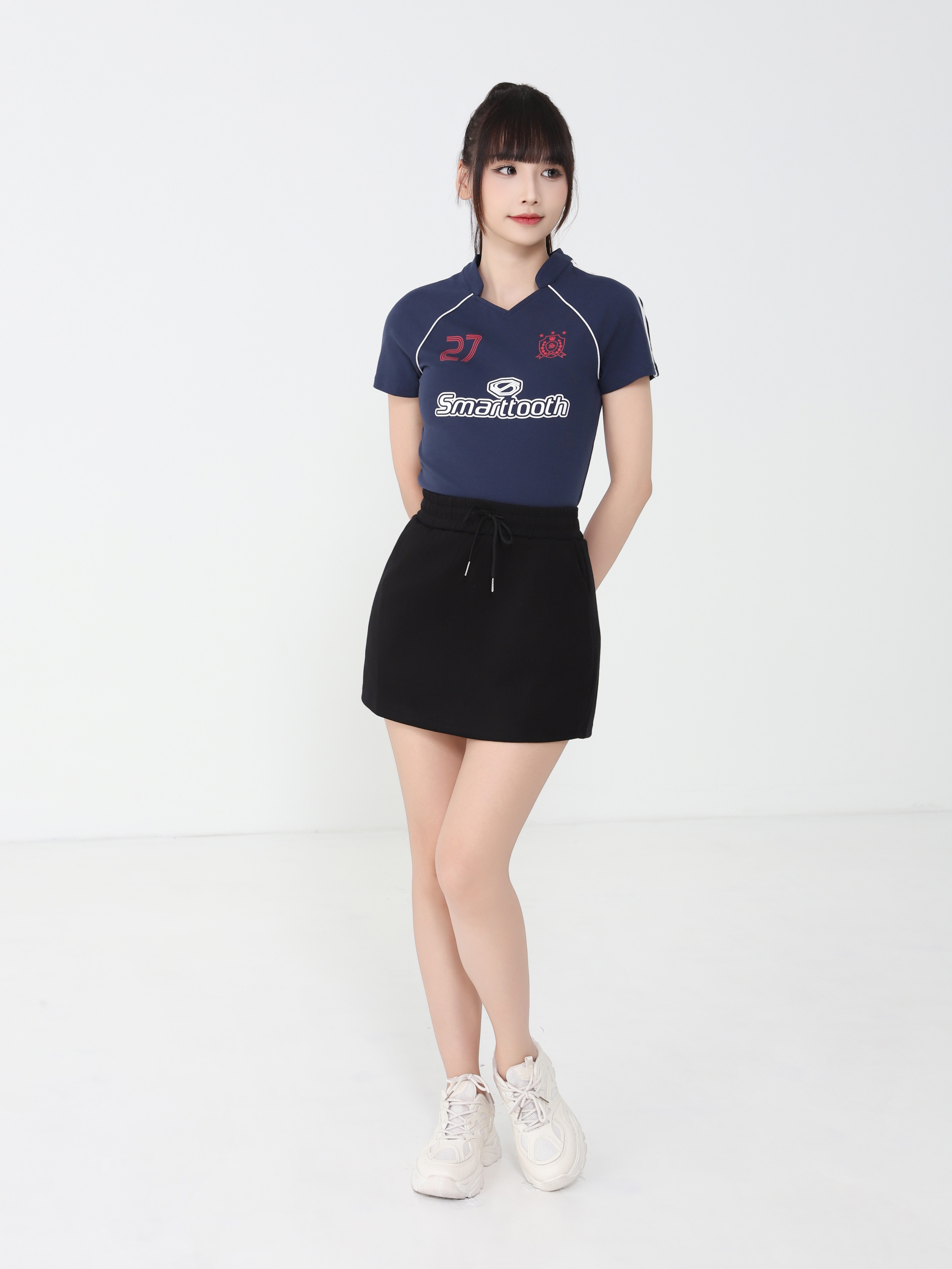 Side Pocket Skirt Pants 45724