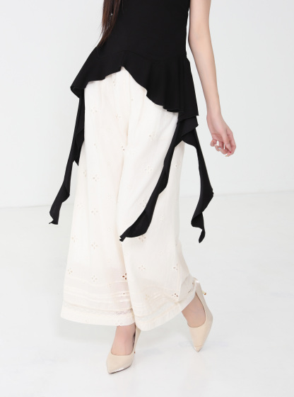 Eyelet Long Pants 45726