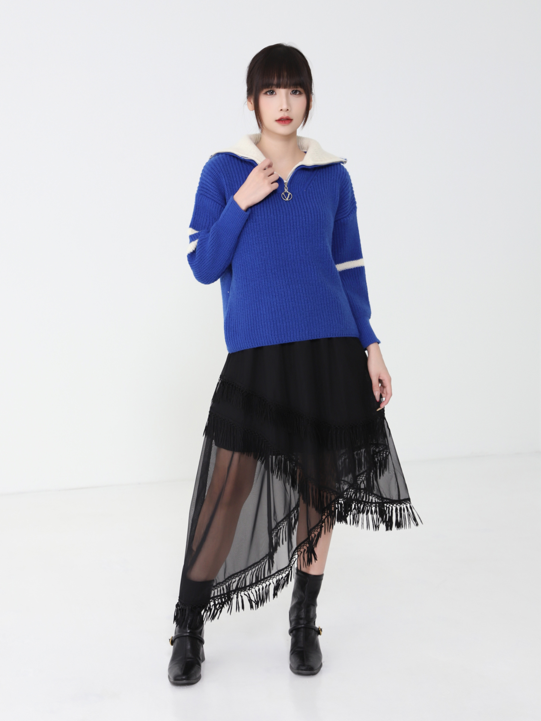 Knitted Top 45727
