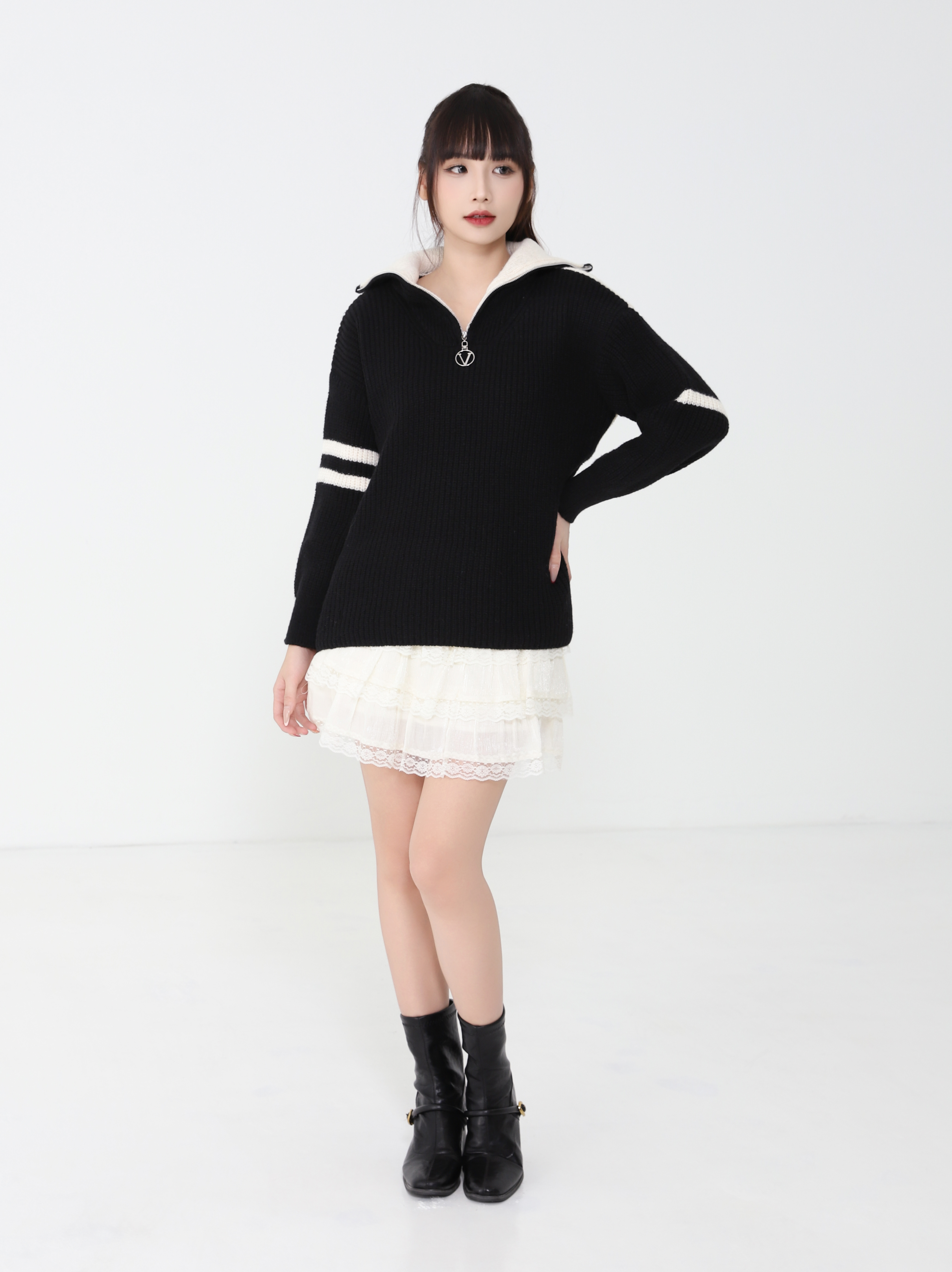 Knitted Top 45727