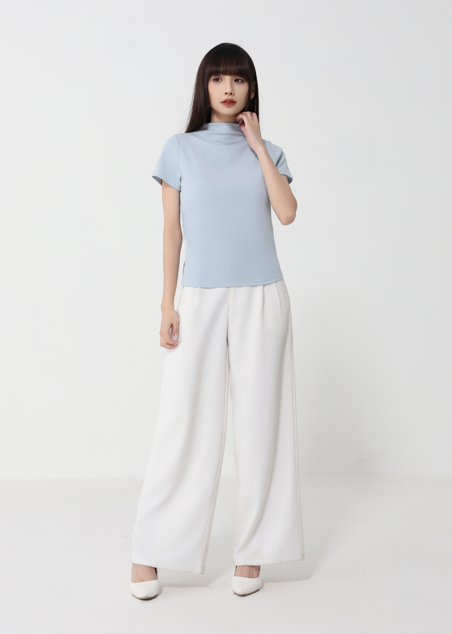 Turtle Neck Top 46254