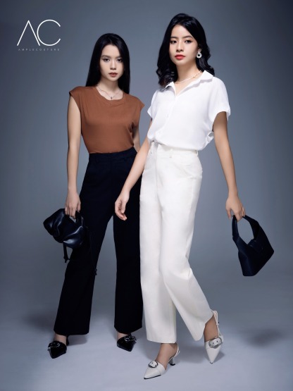 Side Pocket Long Pants DJ042