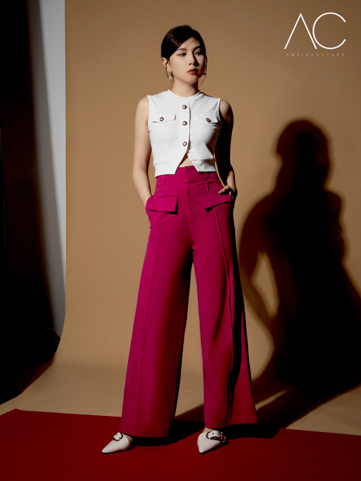 High Waist Long Pants 38472