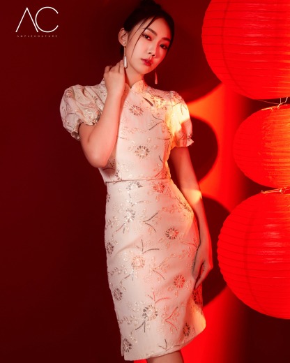 Floral New Year Dress AC734