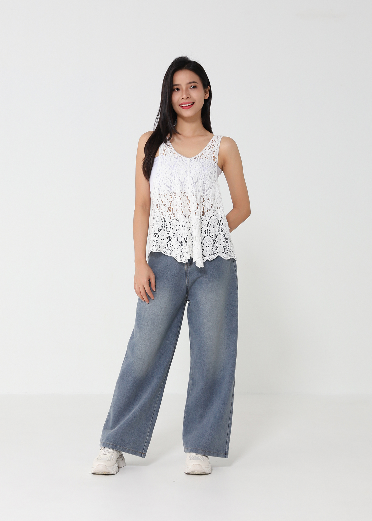 Eyelet Top 47142