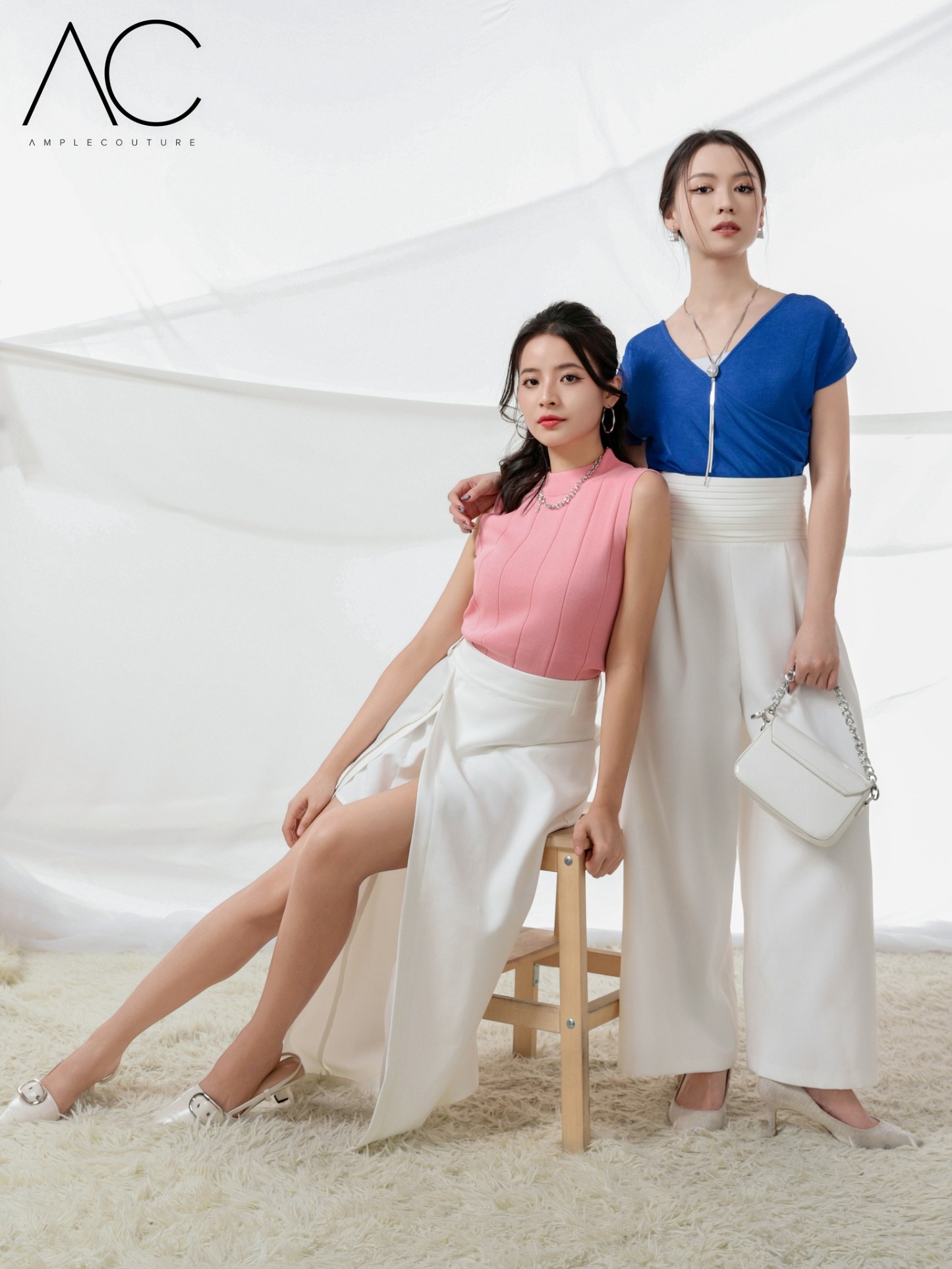 Sleeveless Wrap Top 37071