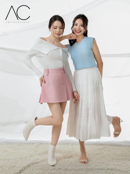 Knitted Off SHoulder Top 33318