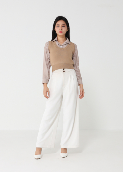 Fake Two Piece Top 48251