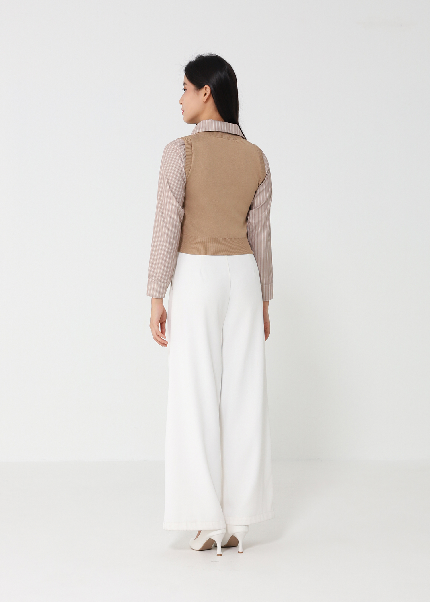 Fake Two Piece Top 48251