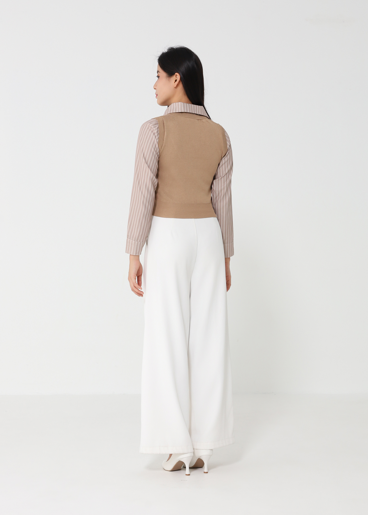 Fake Two Piece Top 48251