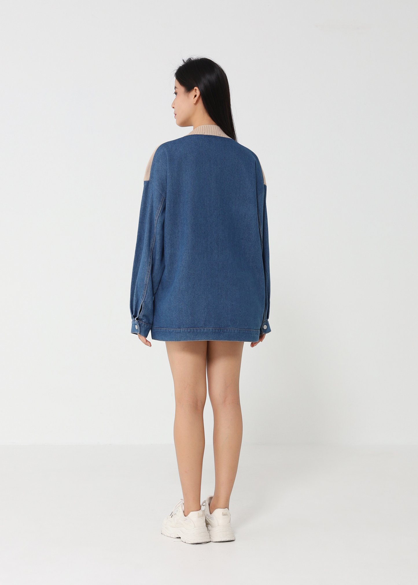 With Denim Jacket 48315