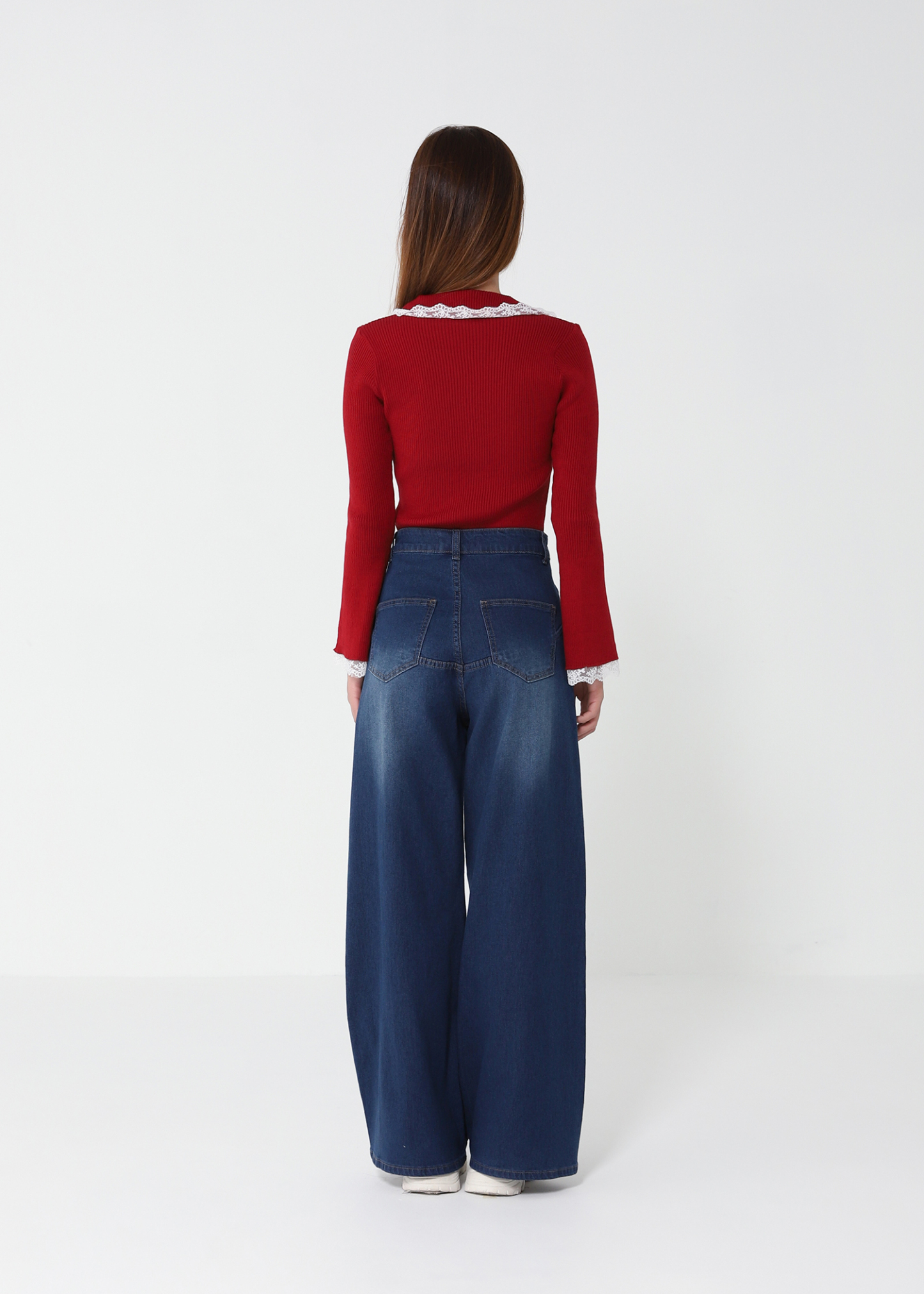 Denim Long Pants 48321