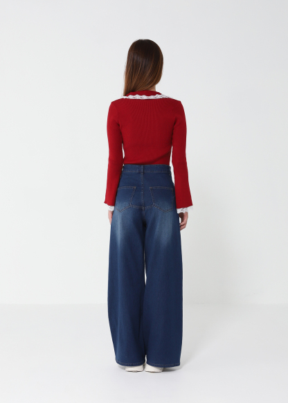 Denim Long Pants 48321