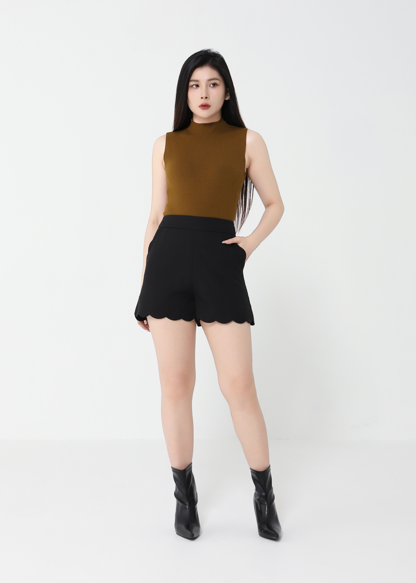 Knitted Sleeveless Top 48546