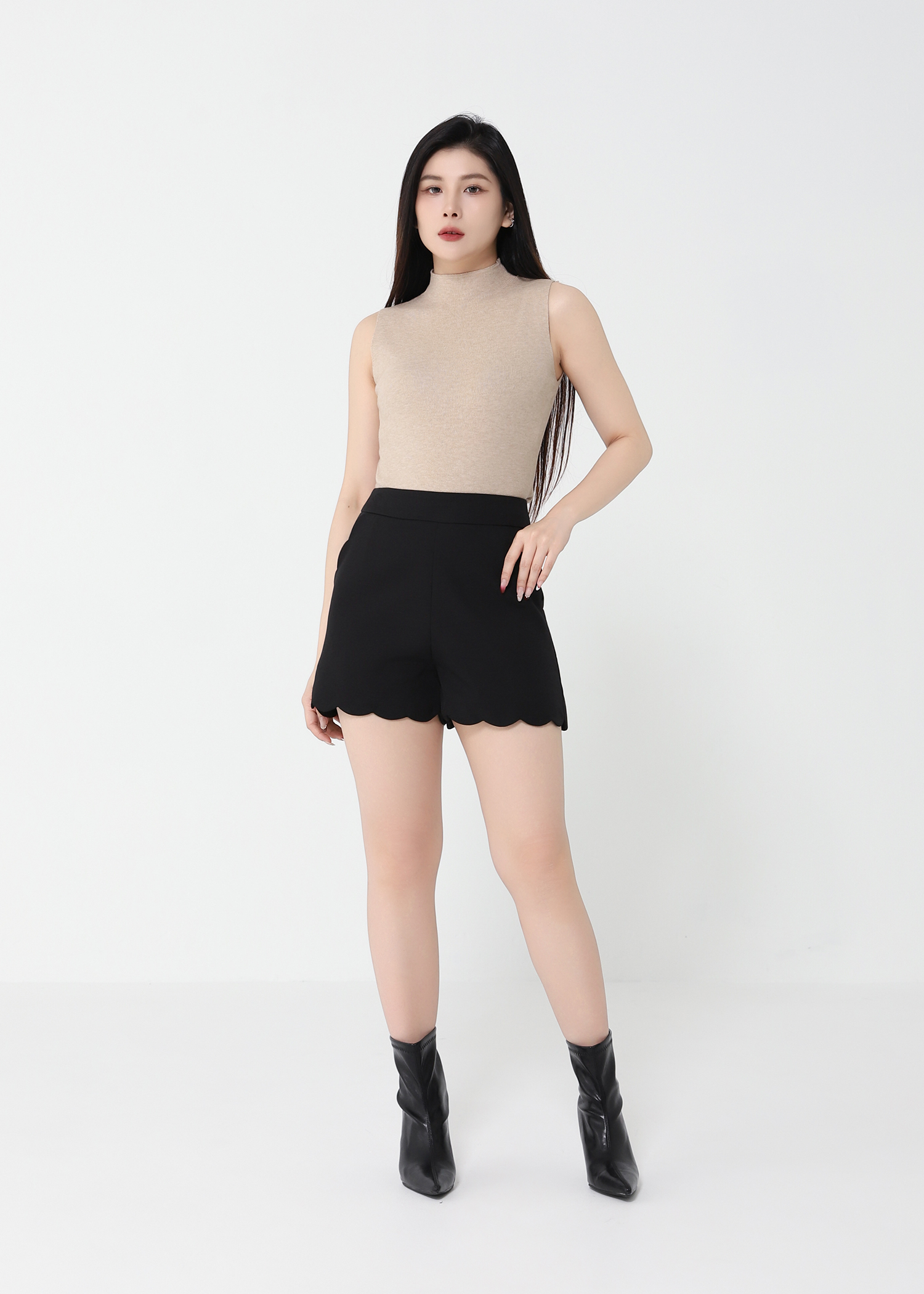 Knitted Sleeveless Top 48546