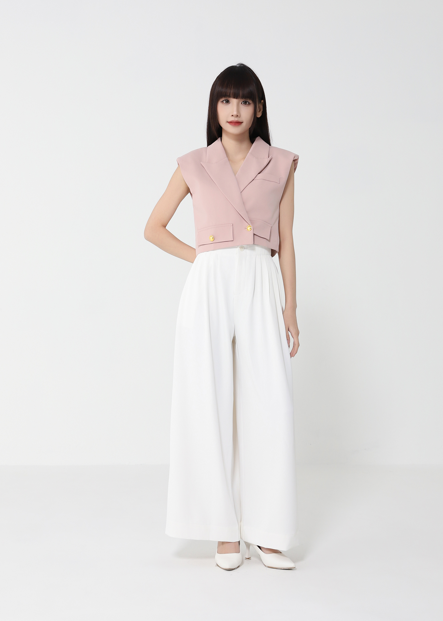 Formal Sleeveless Top 48722