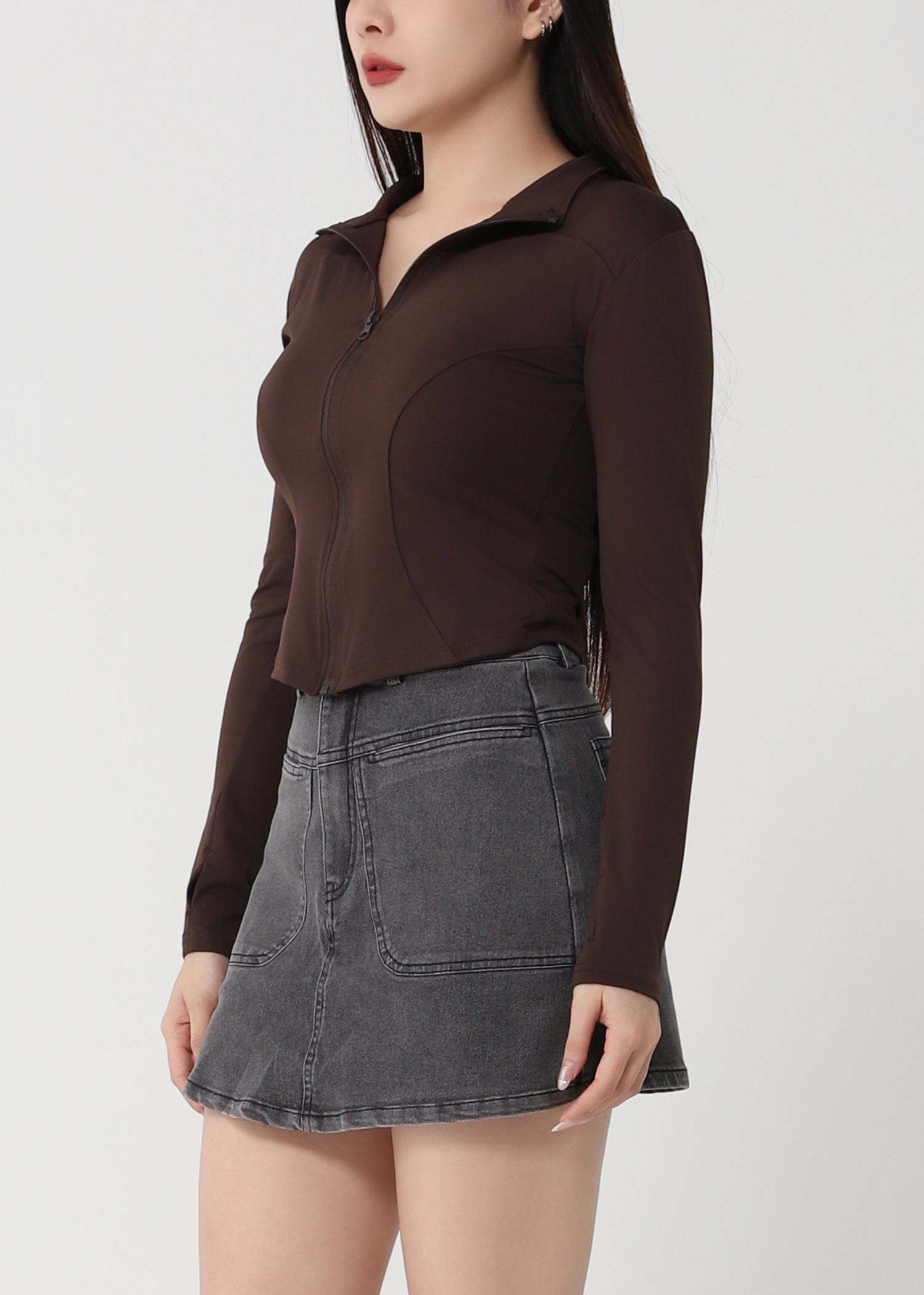 Sport Wear Front Zip Top 48939