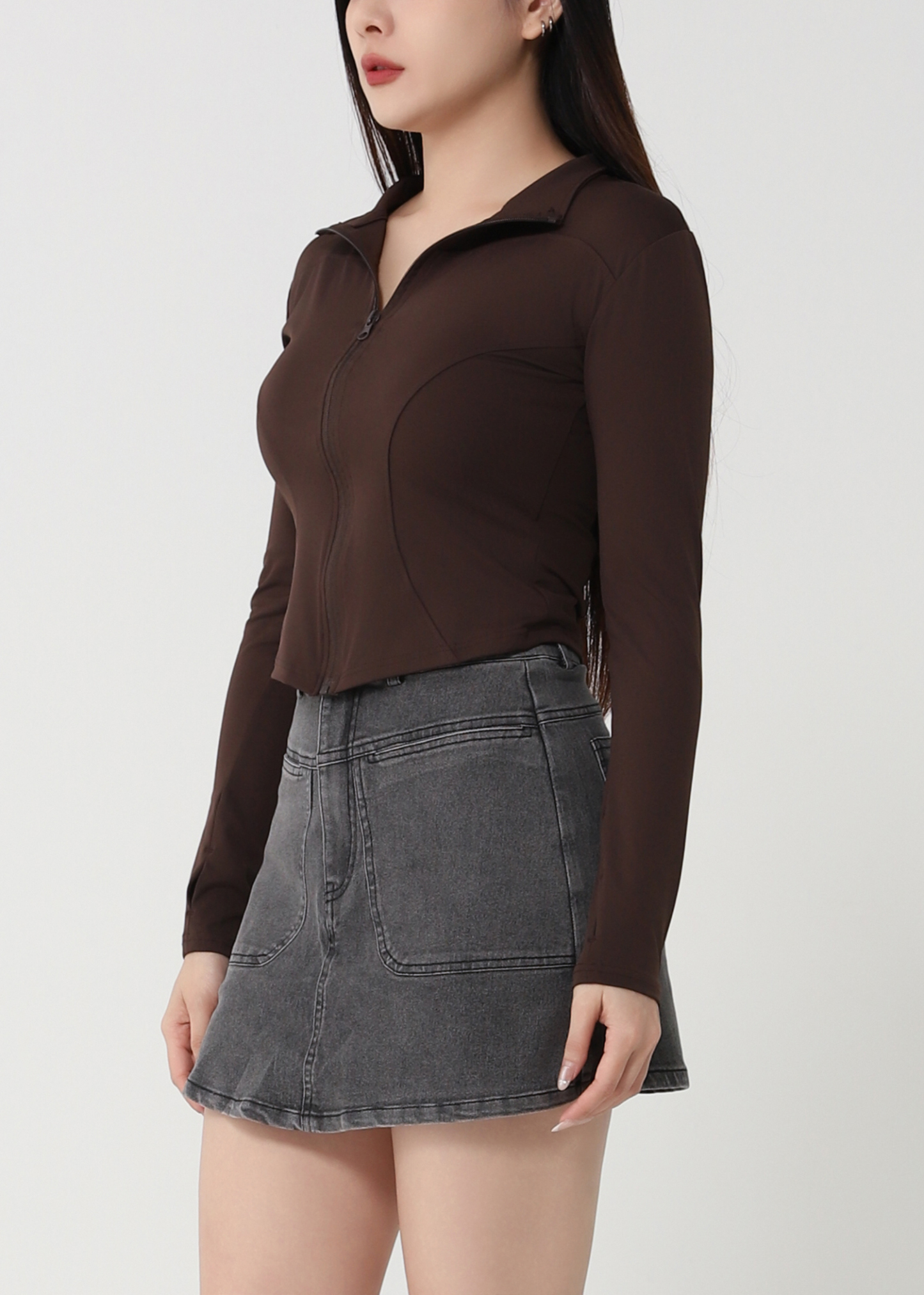 Sport Wear Front Zip Top 48939