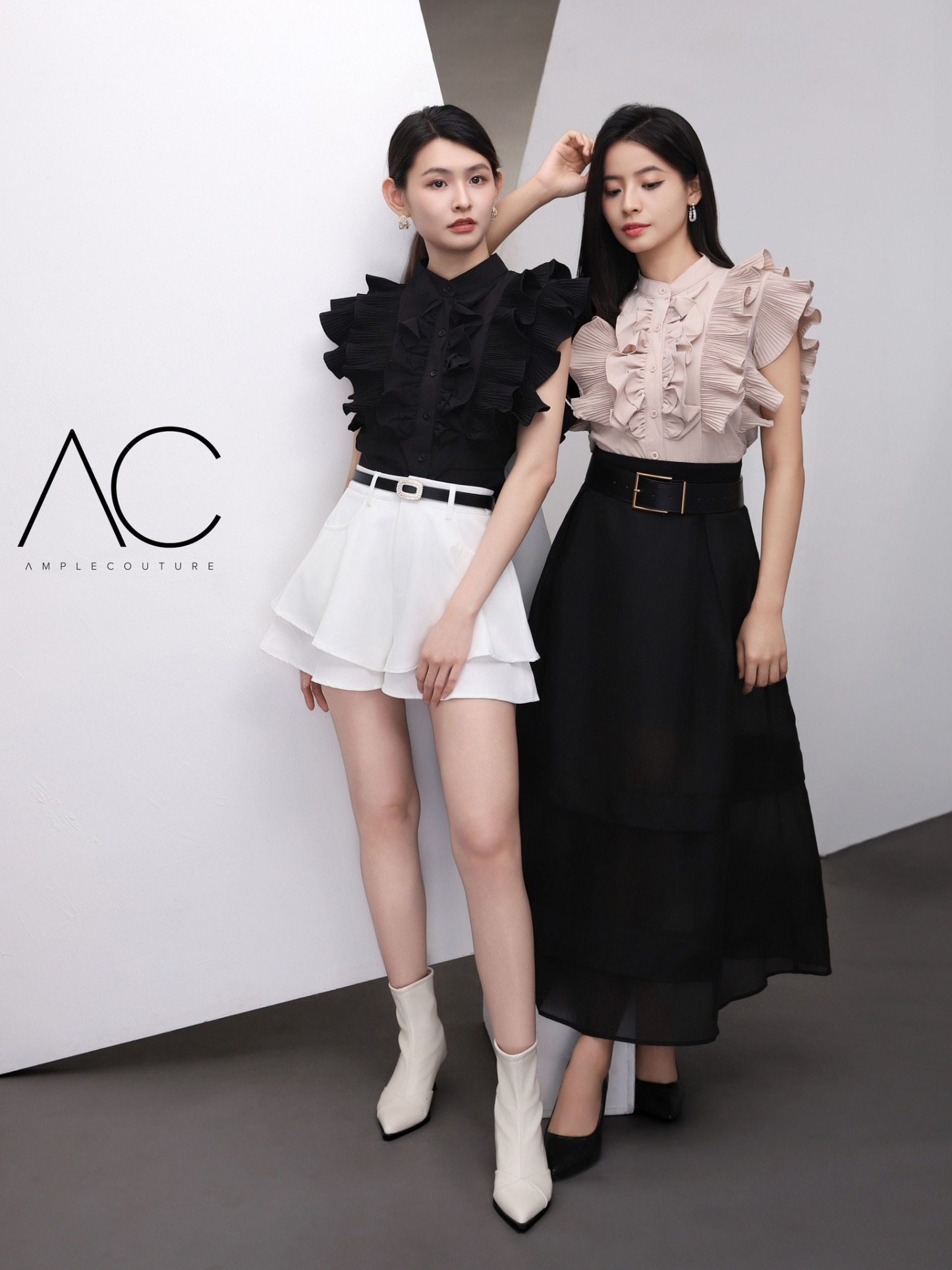 Elegant Wear Ruffles Blouse AC768
