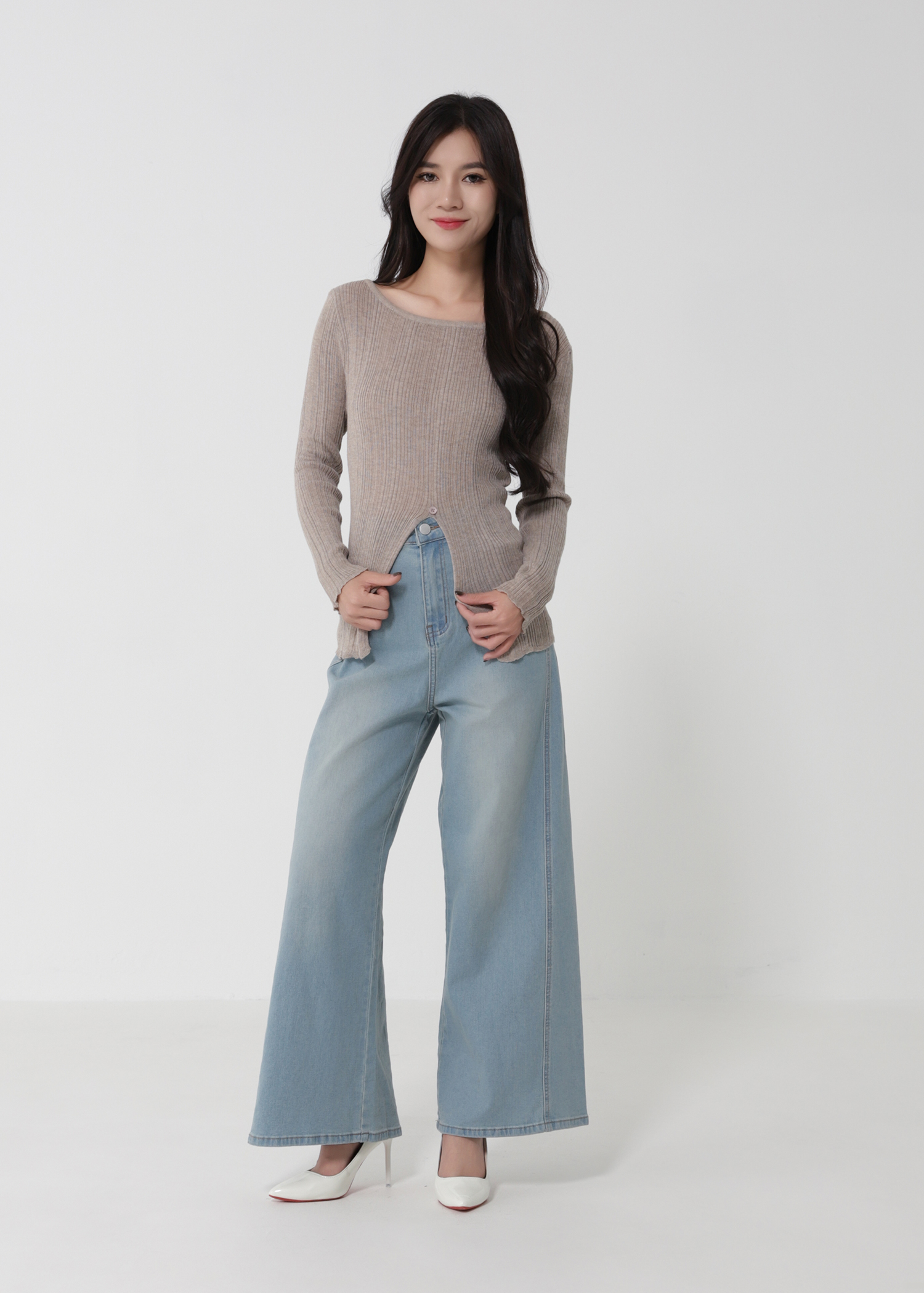 Split Blouse 49027