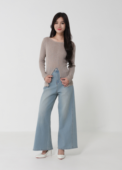 Split Blouse 49027