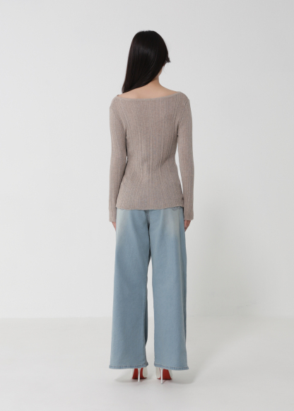 Split Blouse 49027