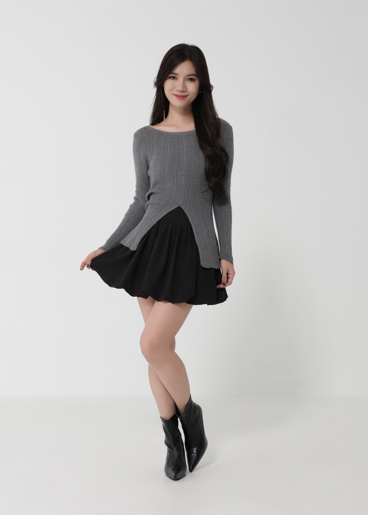 Split Blouse 49027
