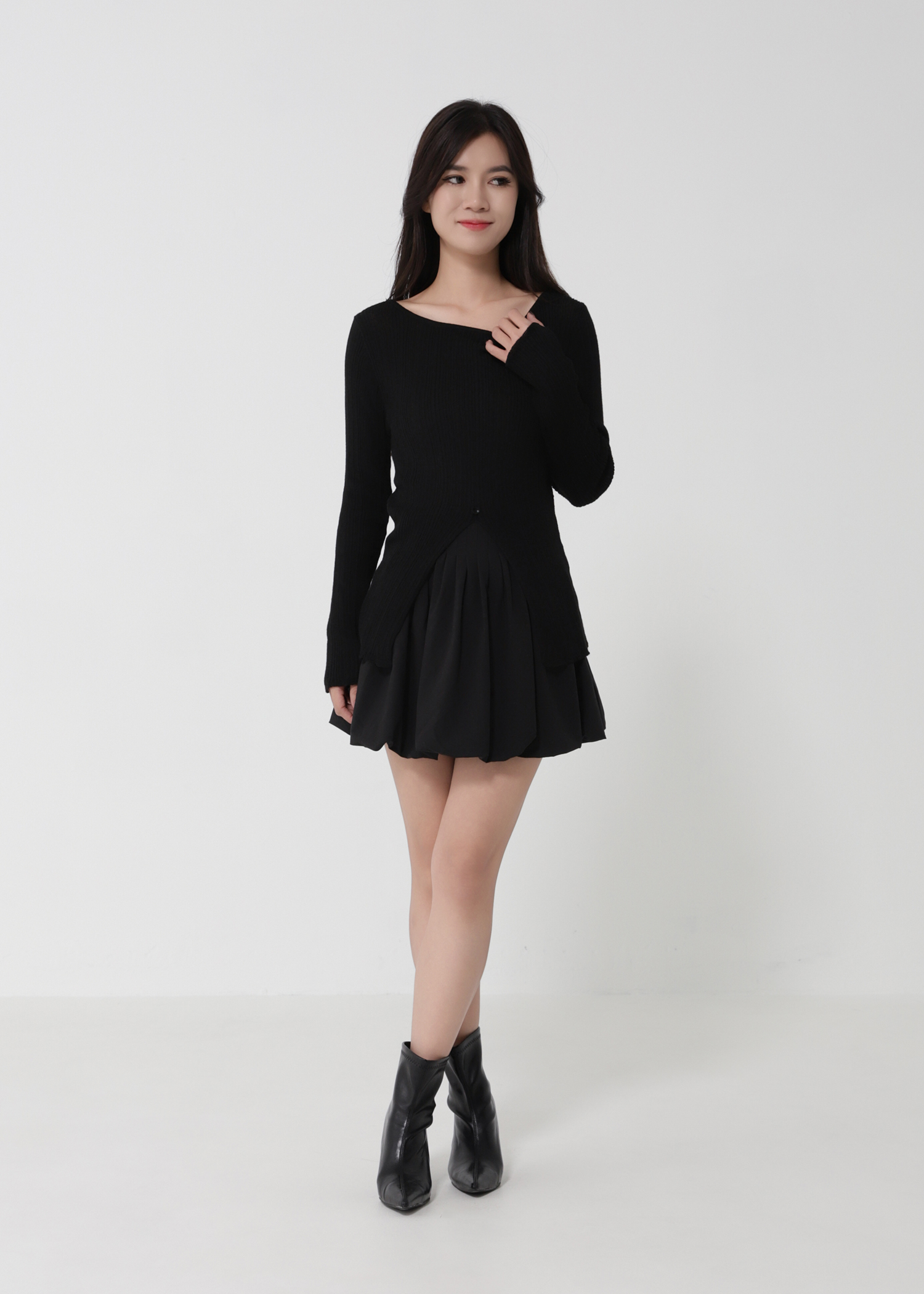 Split Blouse 49027