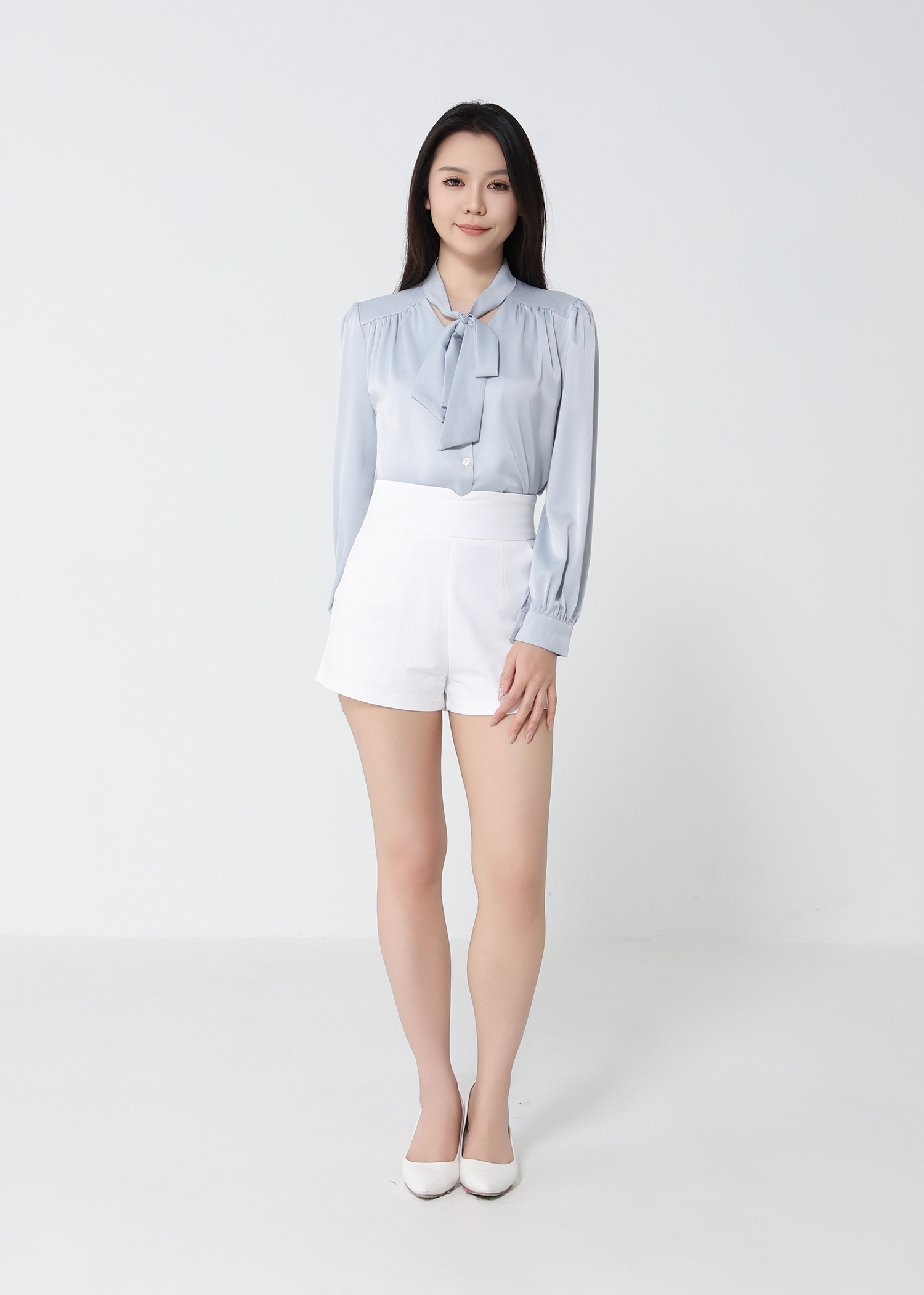 High Waist Basic Short Pants 52403
