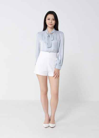 High Waist Basic Short Pants 52403