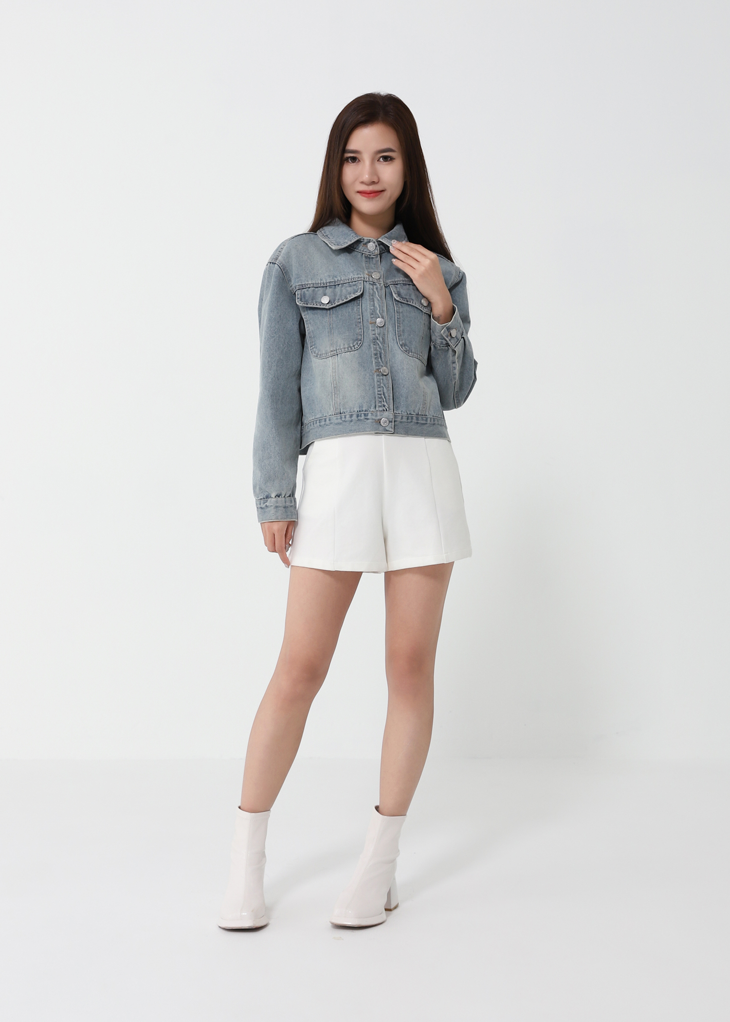 Denim Top 49347