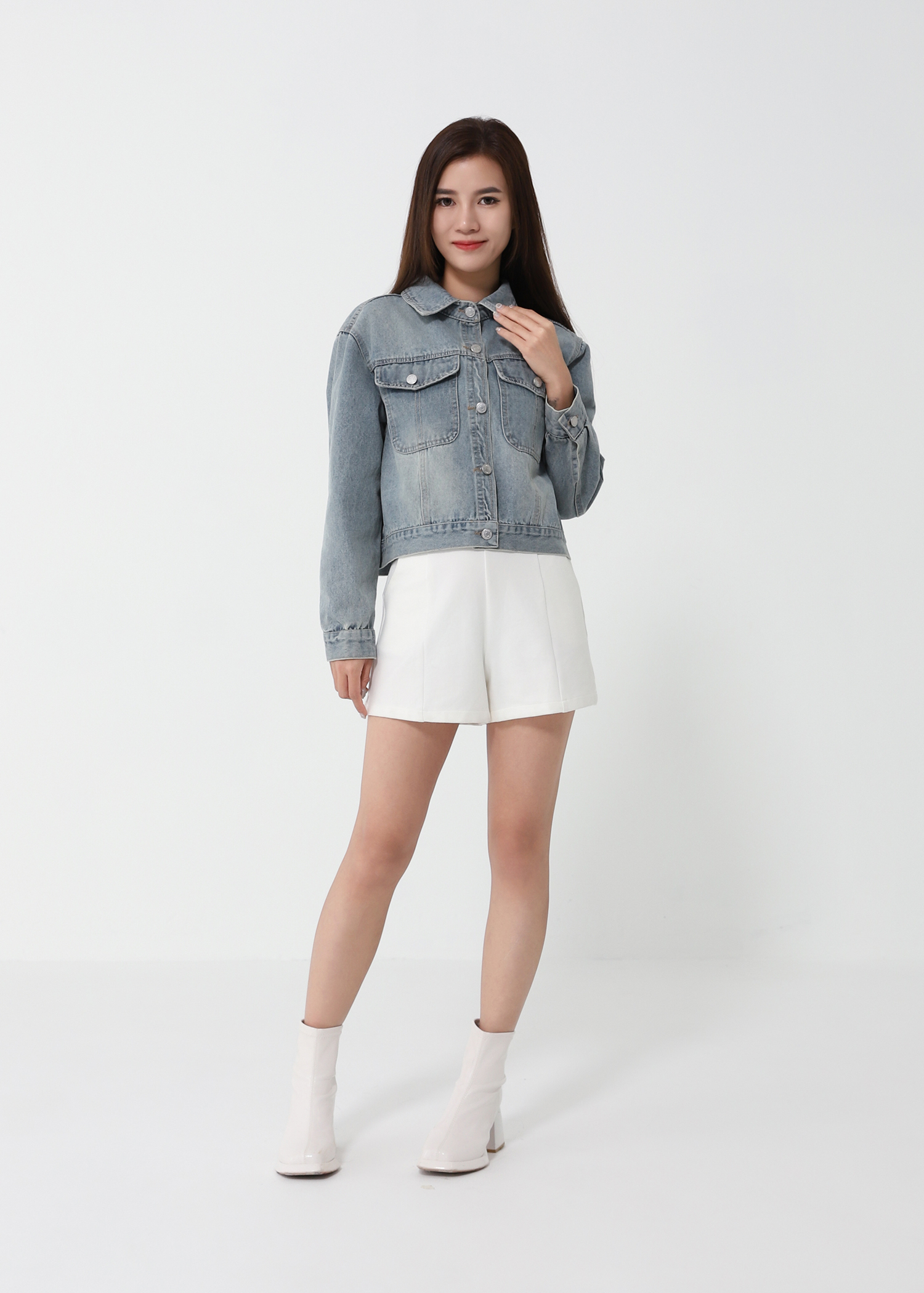 Denim Top 49347